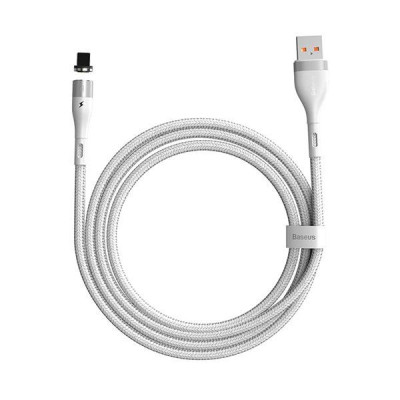 Кабель Baseus USB Lightning Magnetic 2.4A Zinc color 1m Кабель Baseus USB Lightning Magnetic 2.4A Zinc color 1m