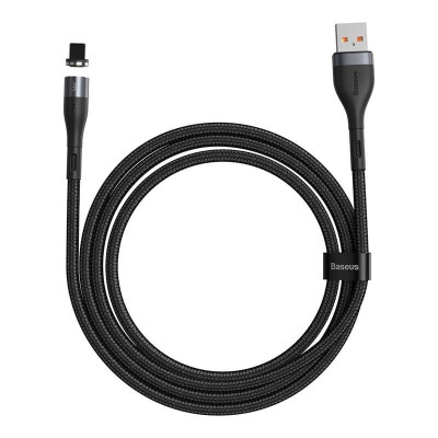 Кабель Baseus USB Lightning Magnetic 2.4A Zinc color 1m Кабель Baseus USB Lightning Magnetic 2.4A Zinc color 1m