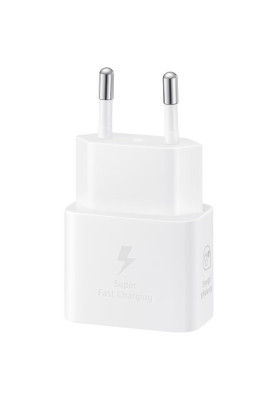 МЗП блочок Samsung 25W USB-C (EP-T2510NWEGEU) white UA
