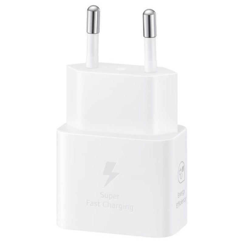 МЗП блочок Samsung 25W USB-C (EP-T2510NWEGEU) white UA