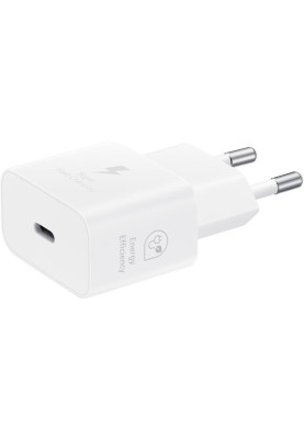 МЗП блочок Samsung 25W USB-C (EP-T2510NWEGEU) white UA