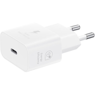 МЗП блочок Samsung 25W USB-C (EP-T2510NWEGEU) white UA