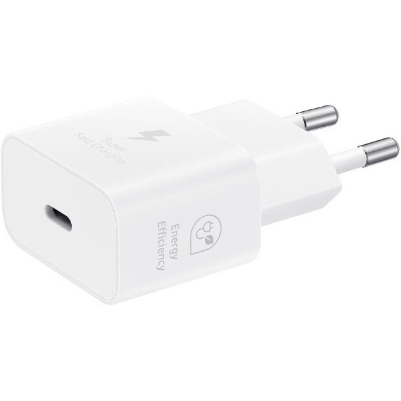 МЗП блочок Samsung 25W USB-C (EP-T2510NWEGEU) white UA