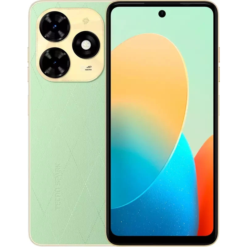 Смартфон Tecno Spark 20c (BG7n) 8/128Gb NFC Magic Skin Green (4894947011795) UA UCRF