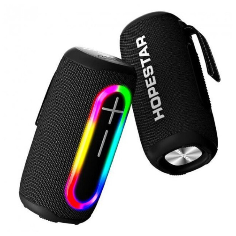 Bluetooth Колонка Hopestar P60 LED black