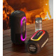 Bluetooth Колонка Hopestar P60 LED black