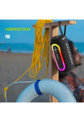 Bluetooth Колонка Hopestar P60 LED black