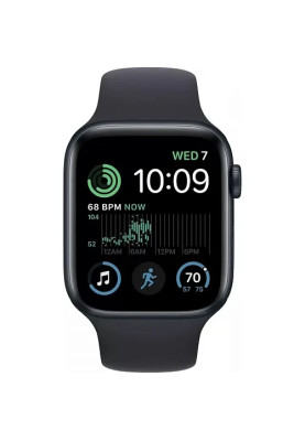 Apple Watch SE 2 40mm GPS Midnight Aluminium Case Midnight Sport Band MNT83 M/L A2722 (MNT83)