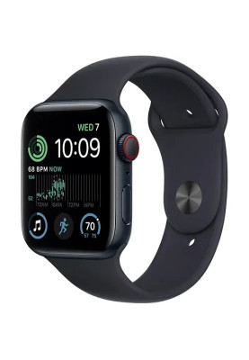 Apple Watch SE 2 40mm GPS Midnight Aluminium Case Midnight Sport Band MNT83 M/L A2722 (MNT83)