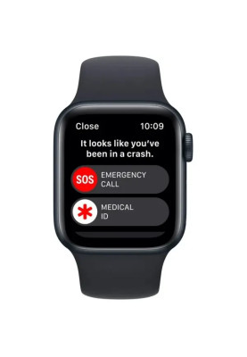 Apple Watch SE 2 40mm GPS Midnight Aluminium Case Midnight Sport Band MNT83 M/L A2722 (MNT83)