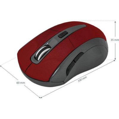 Bluetooth миша DEFENDER Accura MM-965 (52966) red UA Bluetooth миша DEFENDER Accura MM-965 (52966) red UA