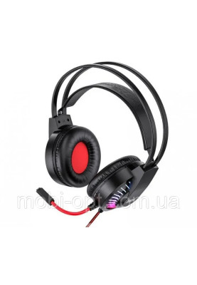 HF Stereo Hoco W105 Joyful Red +мікр