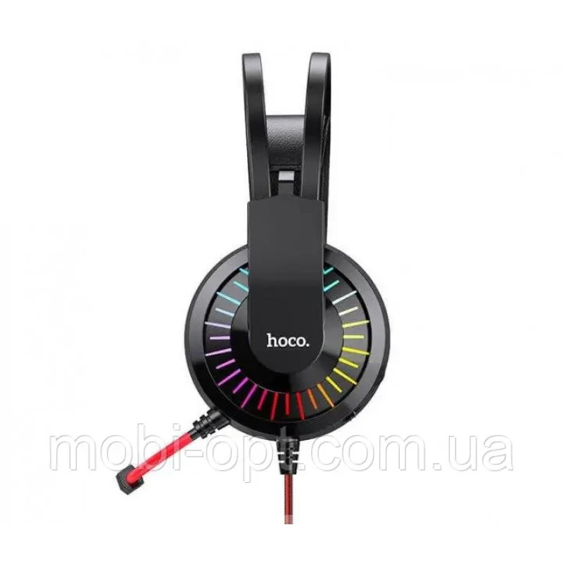 HF Stereo Hoco W105 Joyful Red +мікр