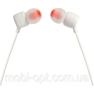 HF JBL Harman TUNE 110 White (JBLT110WHT) UA HF JBL Harman TUNE 110 White (JBLT110WHT) UA