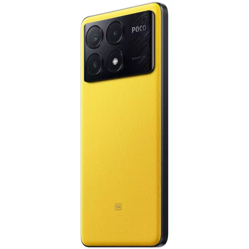 Смартфон Xiaomi Poco X6 Pro 5G 12/512Gb Yellow NFC Global version