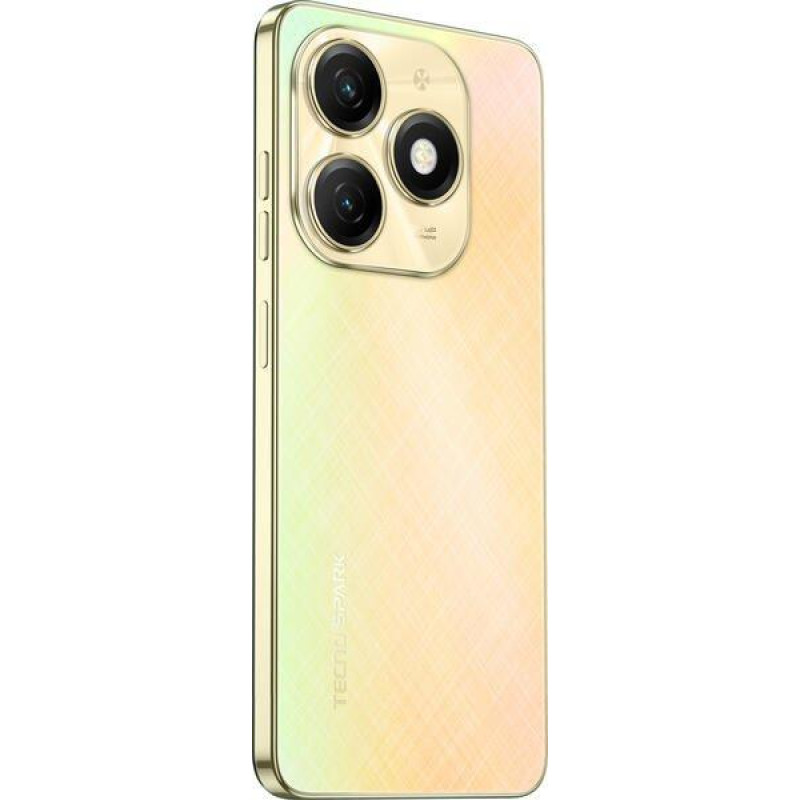 Смартфон Tecno Spark 20 (KJ5n) 8/128Gb NFC Neon Gold (4894947013560) UA UCRF