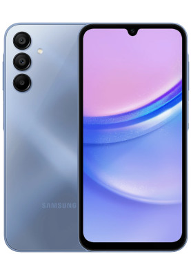 Смартфон Samsung Galaxy A15 8/256GB Blue (SM-A155FLBI) UA UCRF