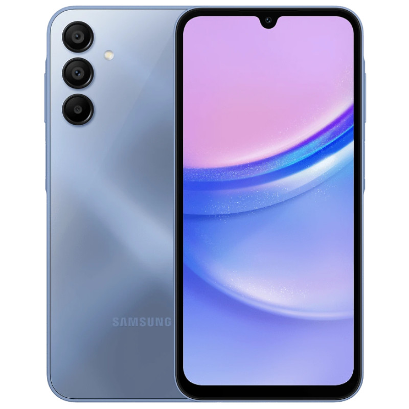 Смартфон Samsung Galaxy A15 8/256GB Blue (SM-A155FLBI) UA UCRF