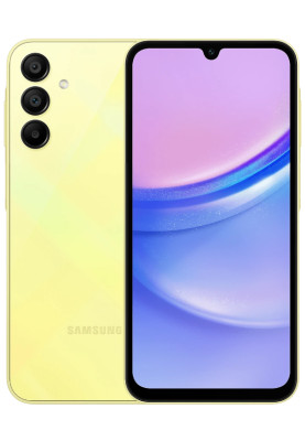 Смартфон Samsung Galaxy A15 4/128GB Yellow (SM-A155FZYD) Global version