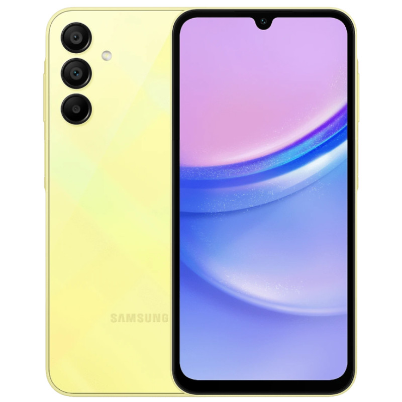Смартфон Samsung Galaxy A15 4/128GB Yellow (SM-A155FZYD) Global version