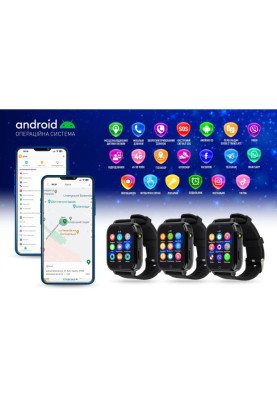 Smart Watch GARMIX PointPRO-300 4G Black UA UCRF
