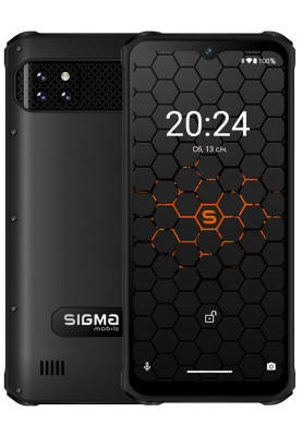 Смартфон Sigma X-treme PQ56 6/128Gb Black UA UCRF