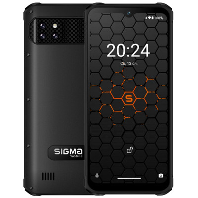 Смартфон Sigma X-treme PQ56 6/128Gb Black UA UCRF