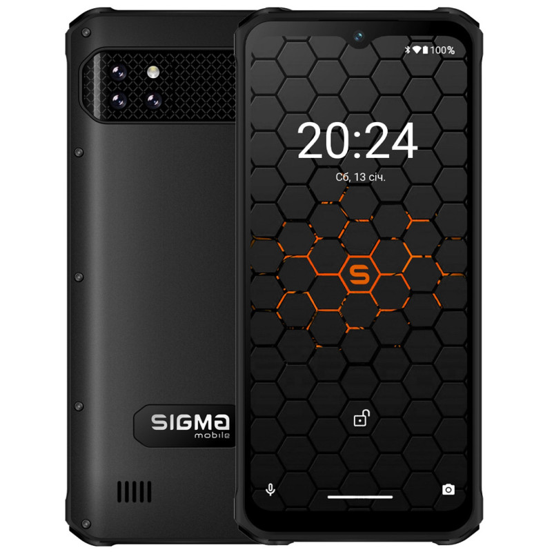 Смартфон Sigma X-treme PQ56 6/128Gb Black UA UCRF