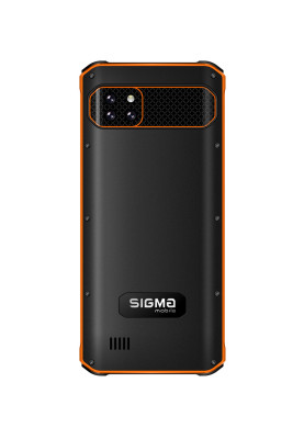 Смартфон Sigma X-treme PQ56 6/128Gb Black-Orange UA UCRF
