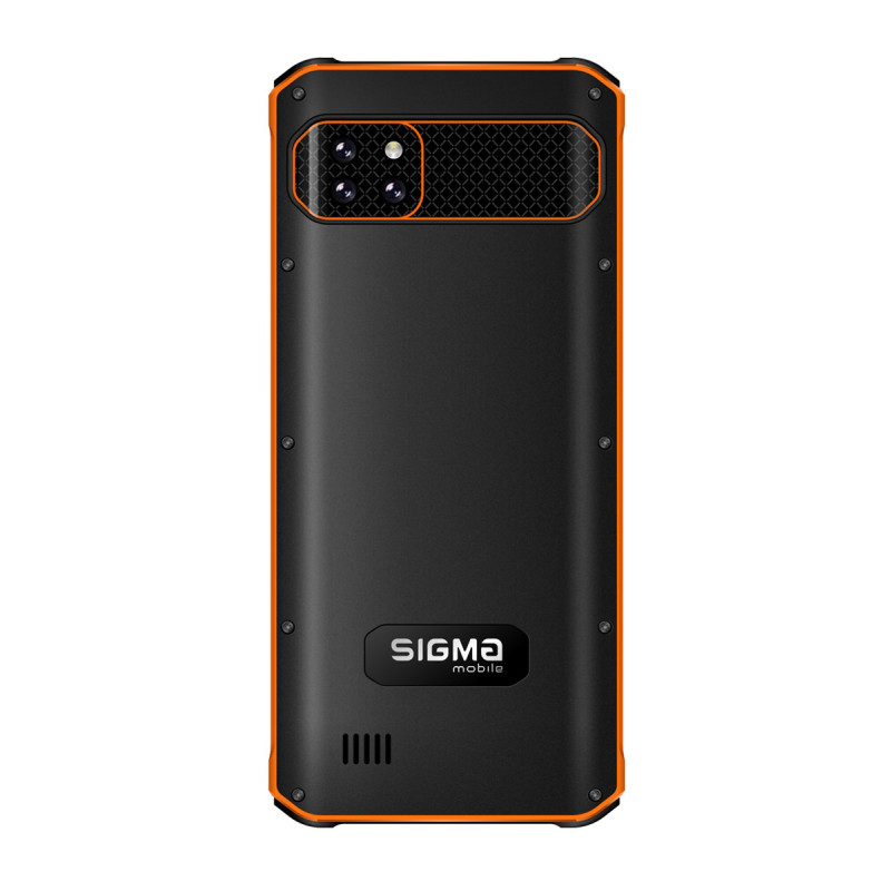 Смартфон Sigma X-treme PQ56 6/128Gb Black-Orange UA UCRF