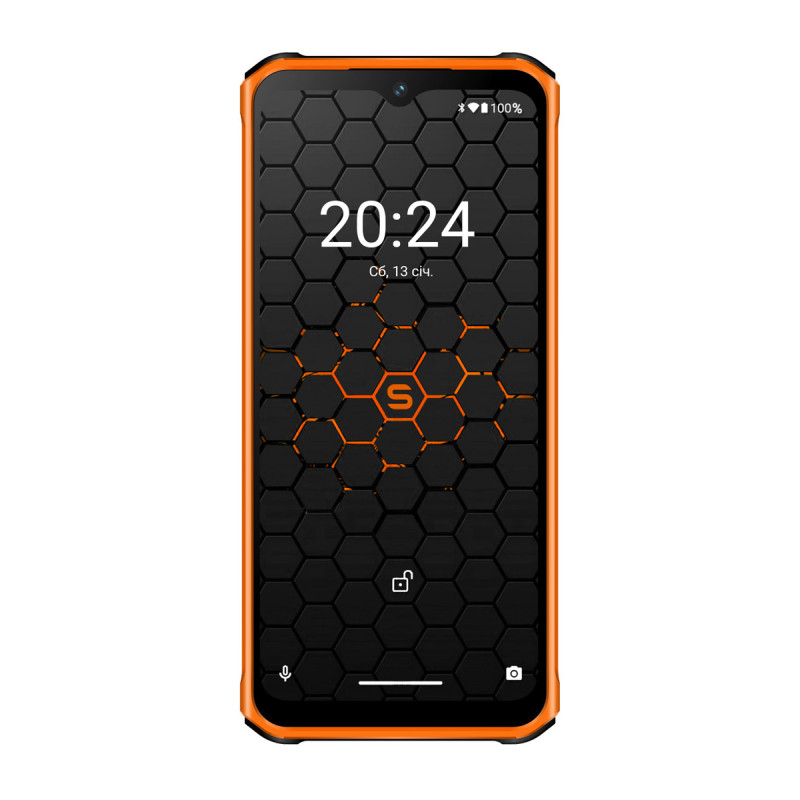 Смартфон Sigma X-treme PQ56 6/128Gb Black-Orange UA UCRF