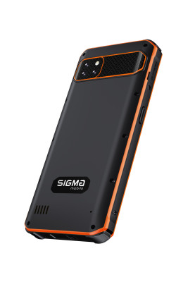 Смартфон Sigma X-treme PQ56 6/128Gb Black-Orange UA UCRF