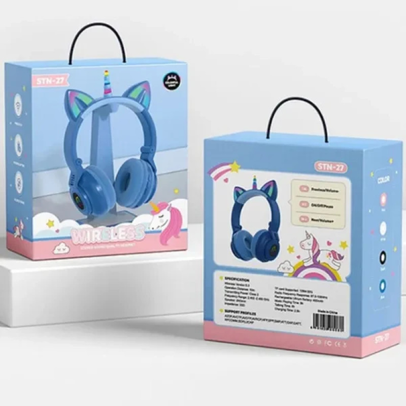 Bluetooth Stereo Unicorn STN-27 LED blue