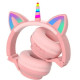 Bluetooth Stereo Unicorn STN-27 LED pink
