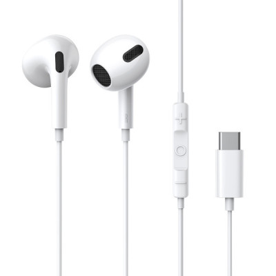 HF Baseus Encok C17 Type-C +мікрофон white (NGCR010002)
