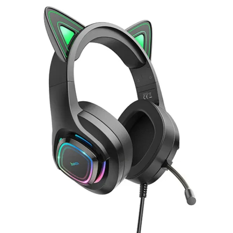 HF Stereo Hoco W107 Cute Cat Ears Elf (6931474791269)