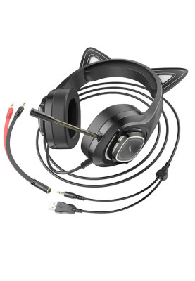 HF Stereo Hoco W107 Black (6931474791252)