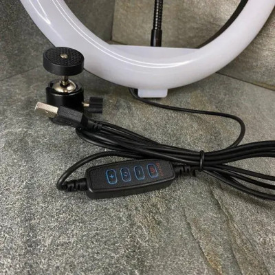 Холдер Selfie + LED 26cm QX-260 Ring Fill Light