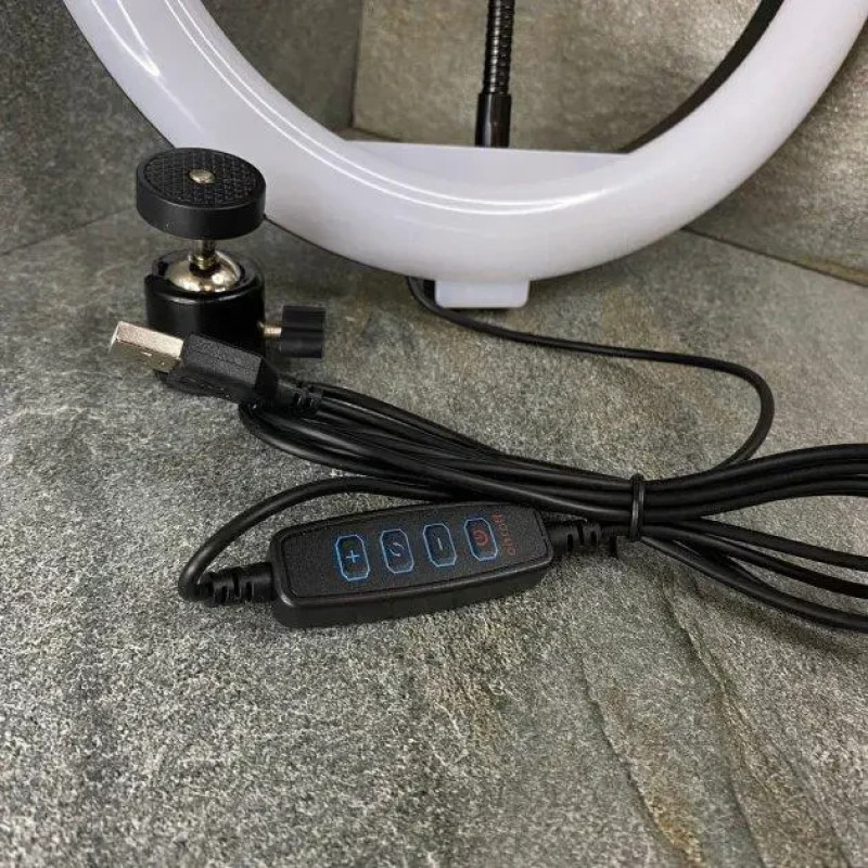 Холдер Selfie + LED 26cm QX-260 Ring Fill Light
