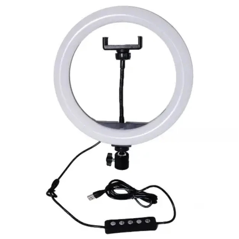 Холдер Selfie + LED 36cm MJ36 Ring Light RGB