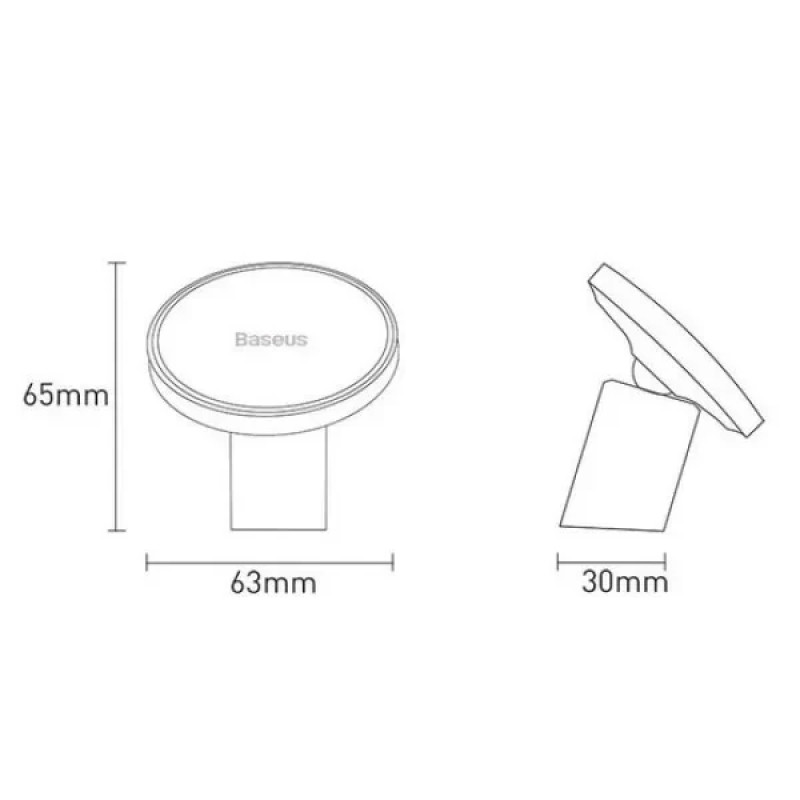 Холдер Baseus Radar Magnetic Car Mount SULD-01 black