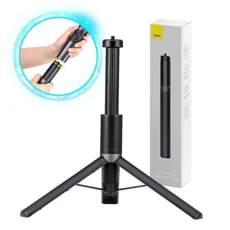 Штатив-тринога Baseus Gimbal Extension Pole (SUYT-E01) black 1.05m