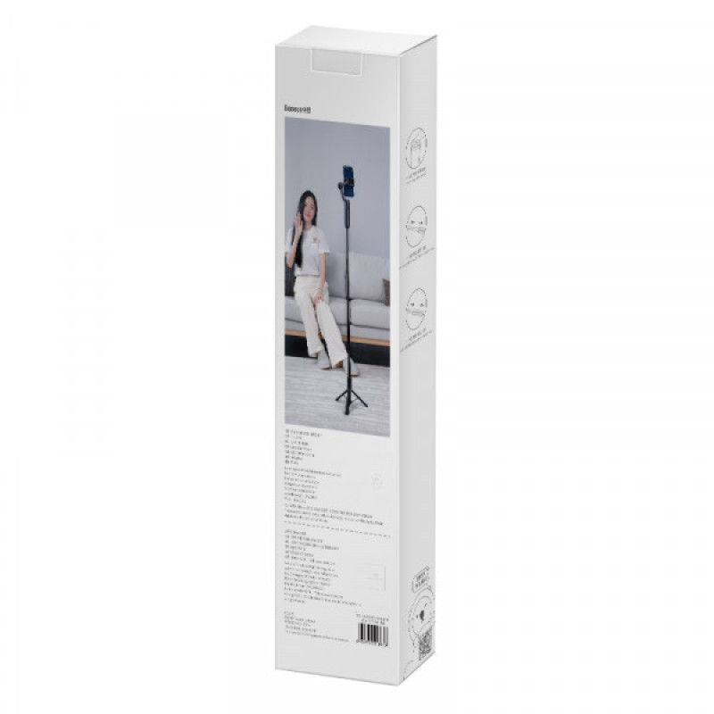 Штатив-тринога Baseus Gimbal Extension Pole (SUYT-E01) black 1.05m