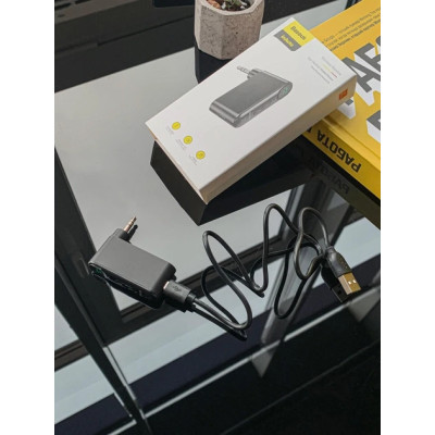 Bluetooth адаптер Baseus Qiyin AUX Car Bluetooth Receiver Black (WXQY-01)