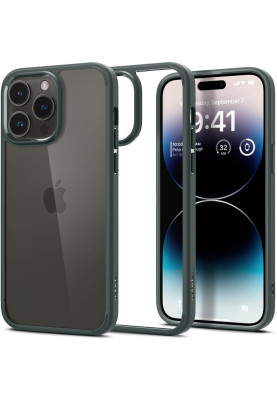 Накладка iPhone 14 Pro Max Ultra Hybrid Spigen Зелений