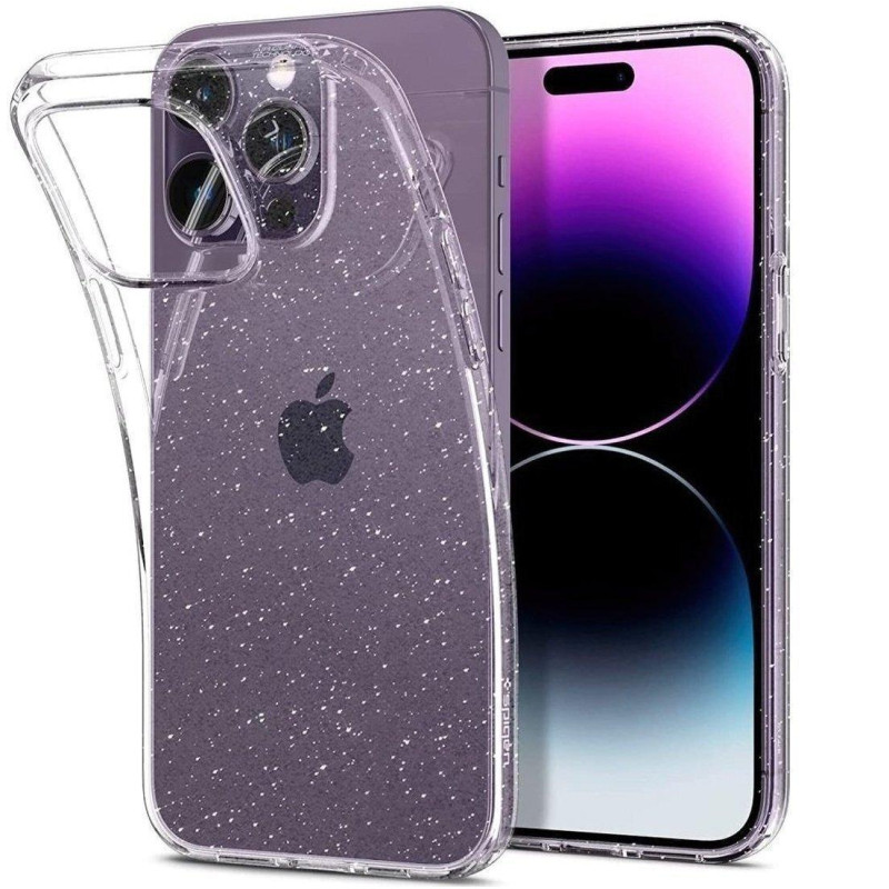 Накладка iPhone 14 Pro  Liquid Crystal Glitter Spigen