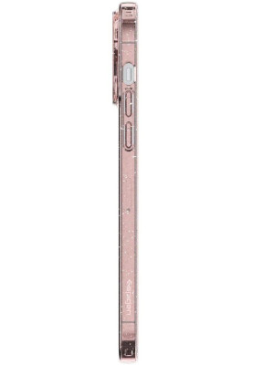 Накладка iPhone 14 Pro  Liquid Crystal Glitter Spigen Рожевий