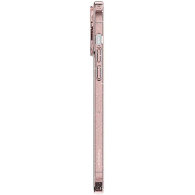 Накладка iPhone 14 Pro  Liquid Crystal Glitter Spigen Рожевий