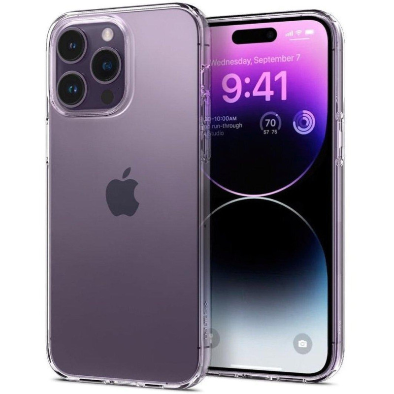 Накладка iPhone 14 Pro crystal clear Liquid Crystal Spigen