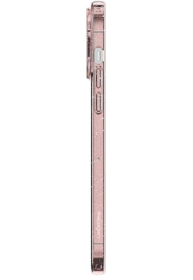Накладка iPhone 14 Pro Max Liquid Crystal Glitter Spigen Рожевий